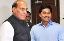 YS.Jagan Meets Union Home Minister Rajnath Singh