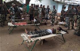 Seven policemen killed, 10 injured in Chhattisgarh Naxal attack​